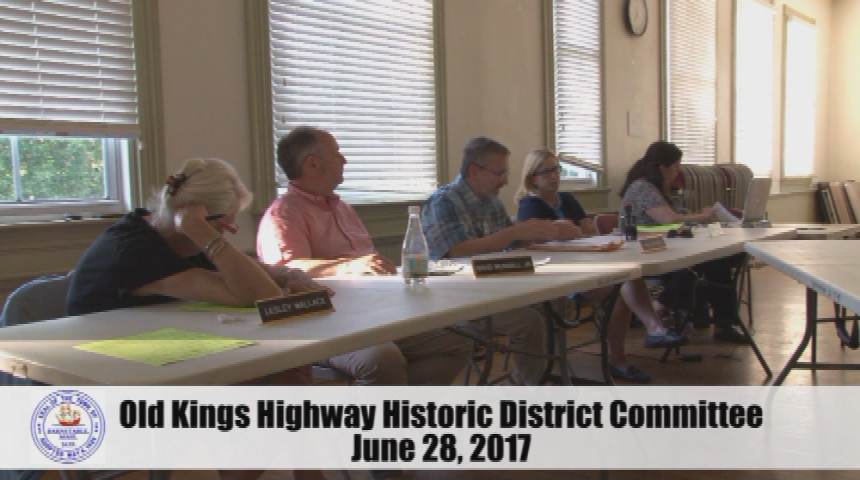 Thumbnail image for Old Kings Highway Historic District Committee 06-28-2017