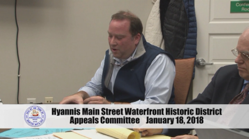 Thumbnail image for Hyannis Main Street Waterfront Historic District Appeals Committee 01-18-2018