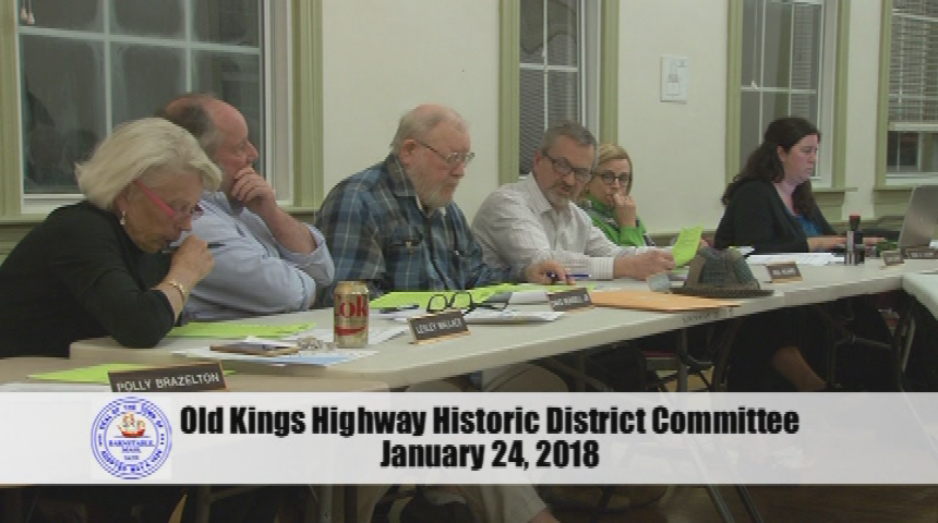 Thumbnail image for Old Kings Highway Historic District Committee 01-24-2018