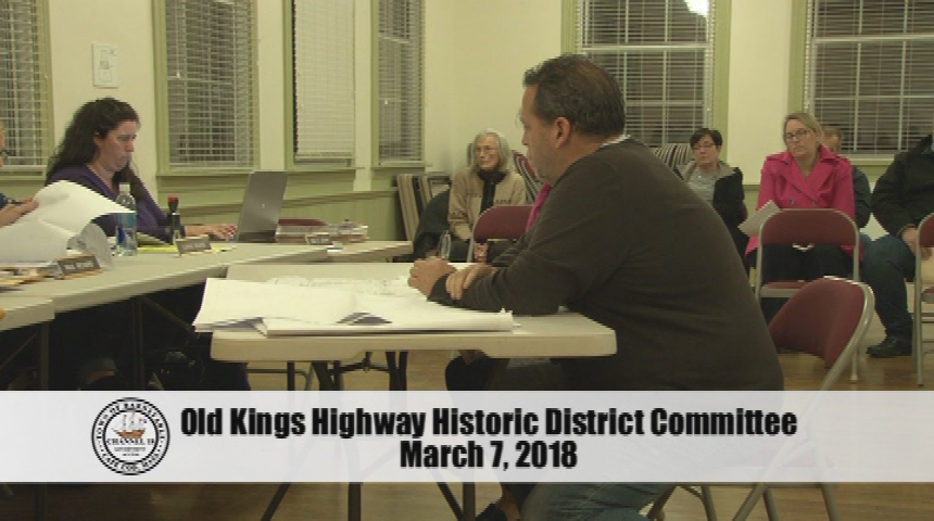 Thumbnail image for Old Kings Highway Historic District Committee 03-07-2018