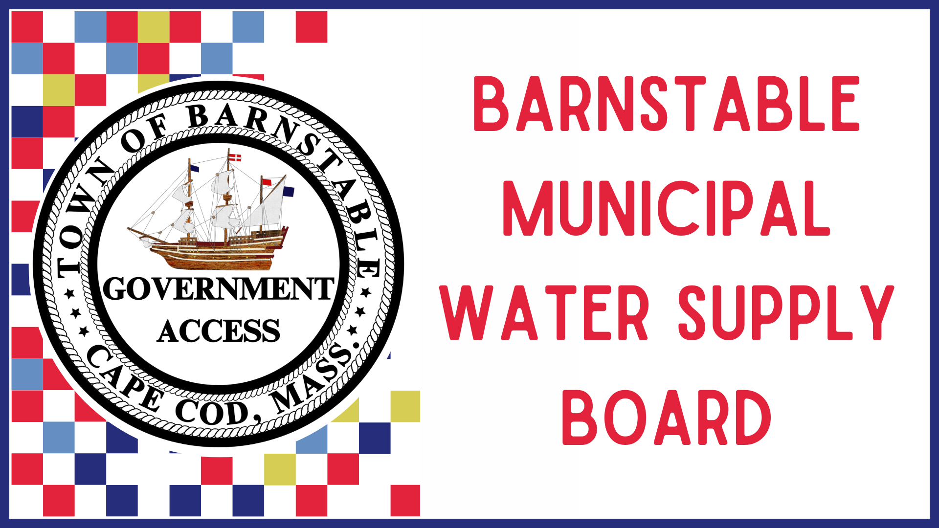 Barnstable Municipal Water Supply Board 10-21-2025